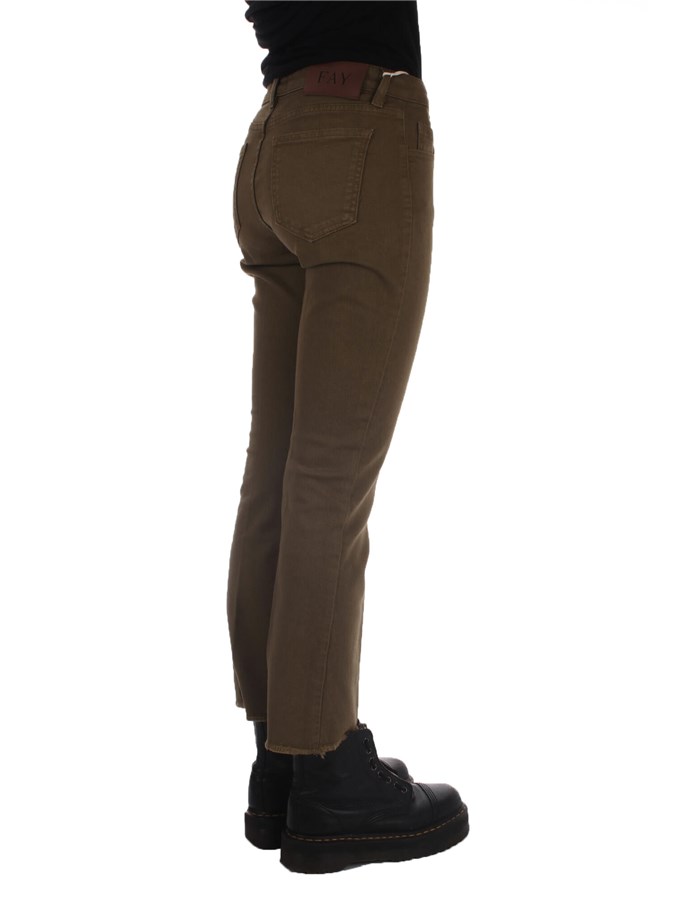 FAY Trousers Five pockets Women NTW8646520T 4 