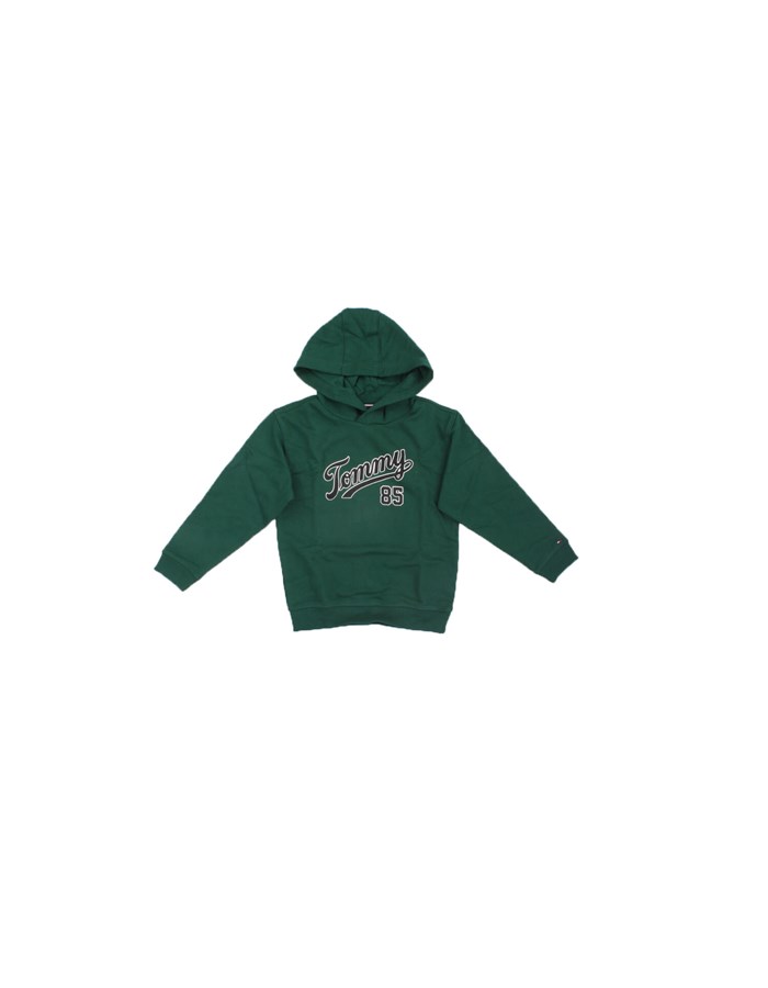 TOMMY HILFIGER Felpe Con Cappuccio KB0KB07952 Verde