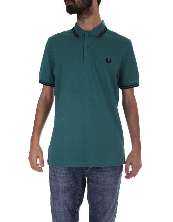 FRED PERRY Short sleeves Mint