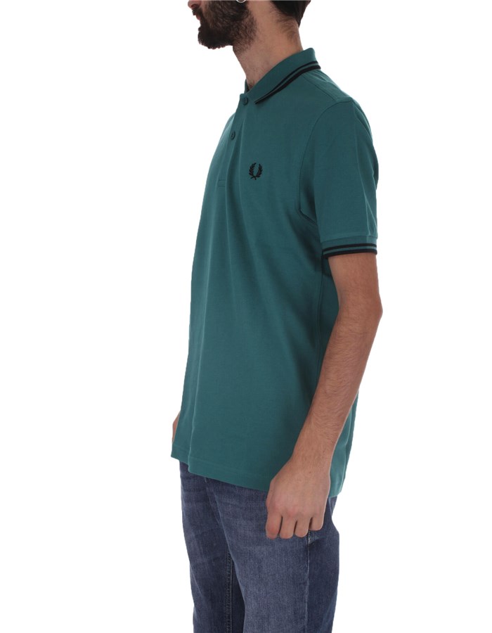 FRED PERRY Short sleeves Mint