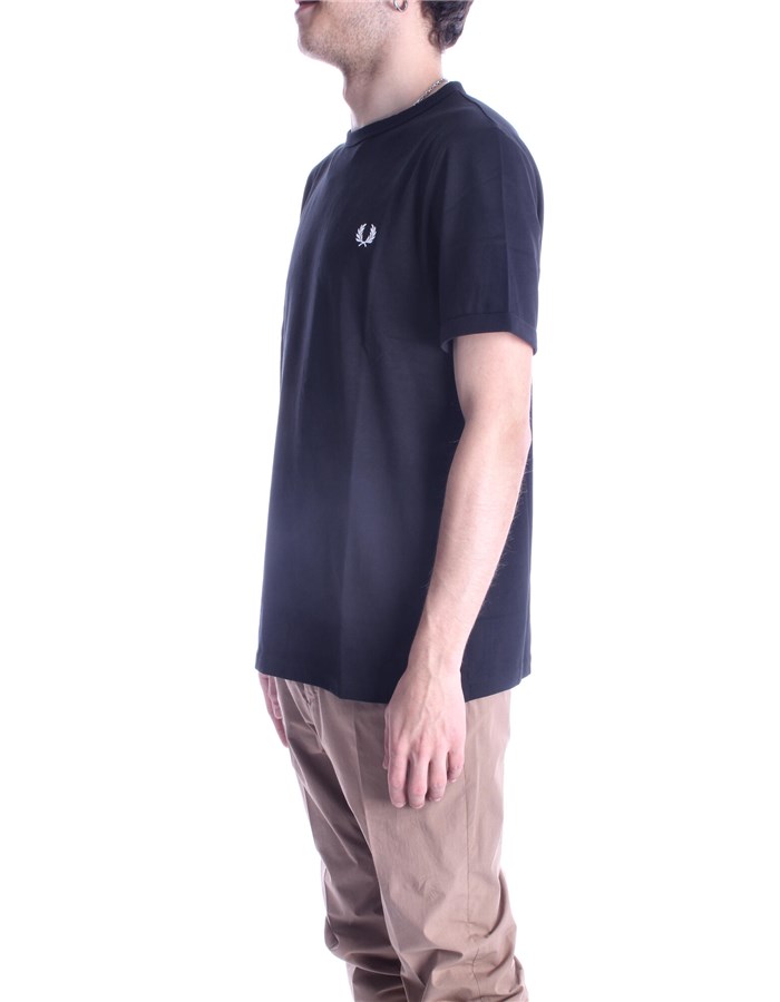 FRED PERRY Short sleeve Black