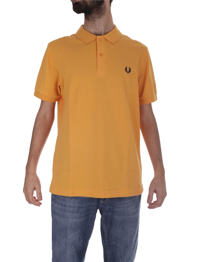 FRED PERRY Short sleeves Gold
