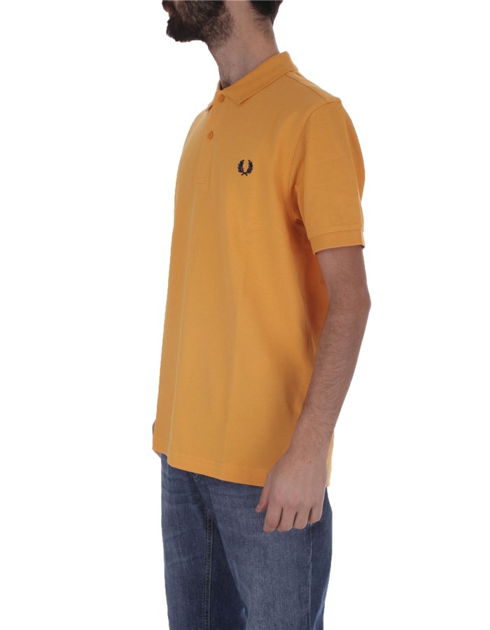 FRED PERRY Short sleeves Gold