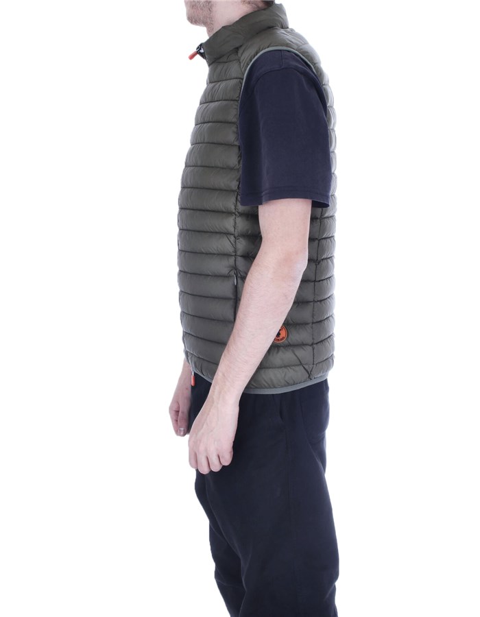 SAVE THE DUCK Vests Olive