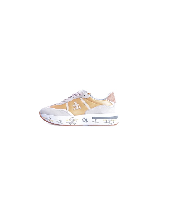 PREMIATA  low Beige orange