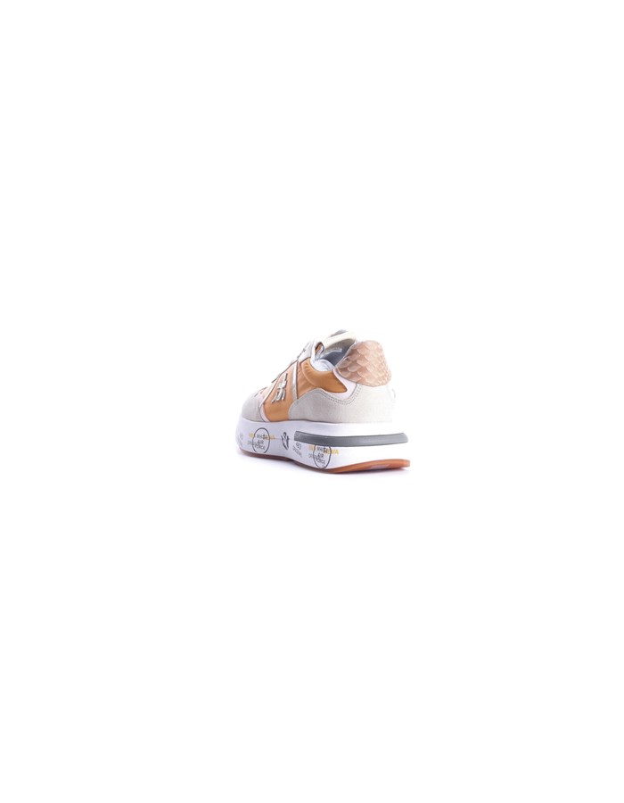 PREMIATA  low Beige orange