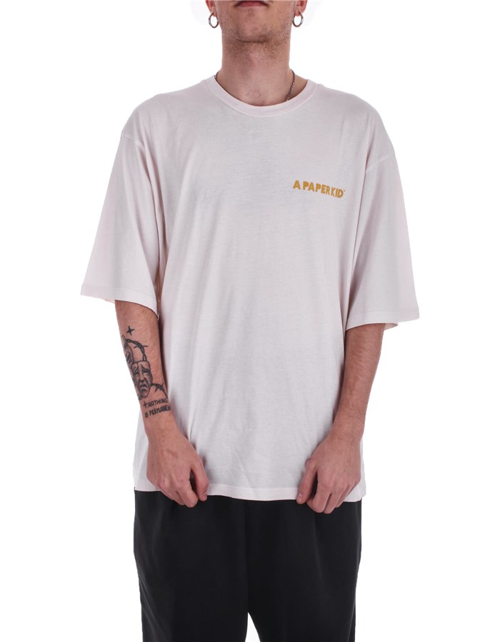 A PAPER KID Short sleeve Cream