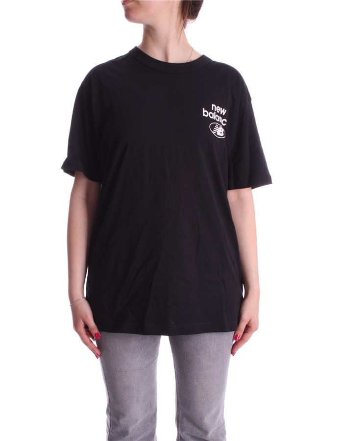 NEW BALANCE Short sleeve Black