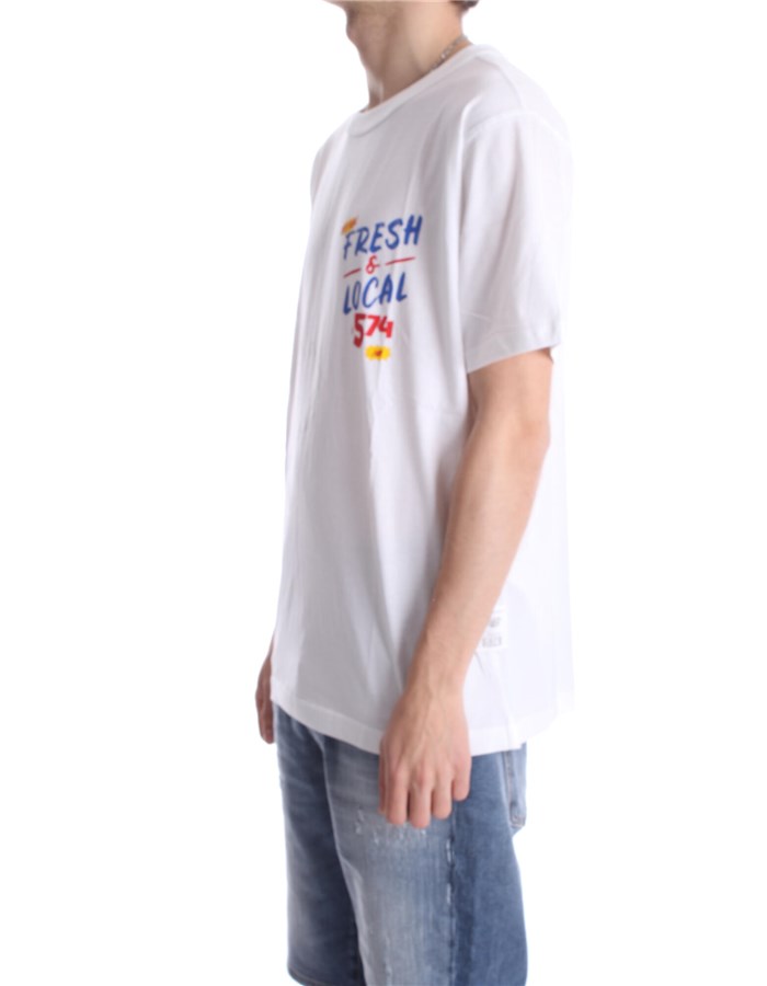 NEW BALANCE Short sleeve white