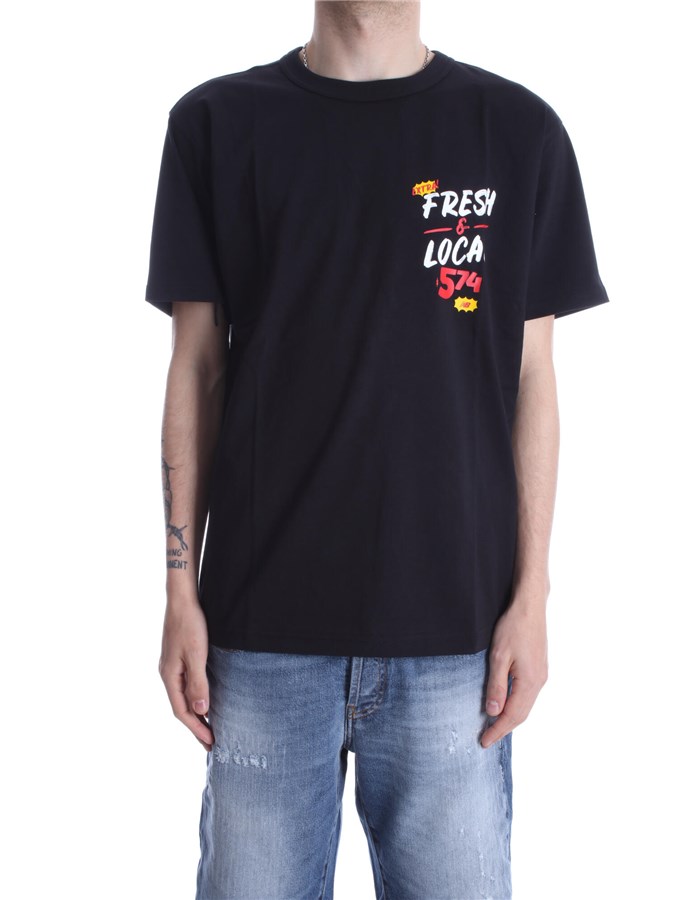 NEW BALANCE Short sleeve Black