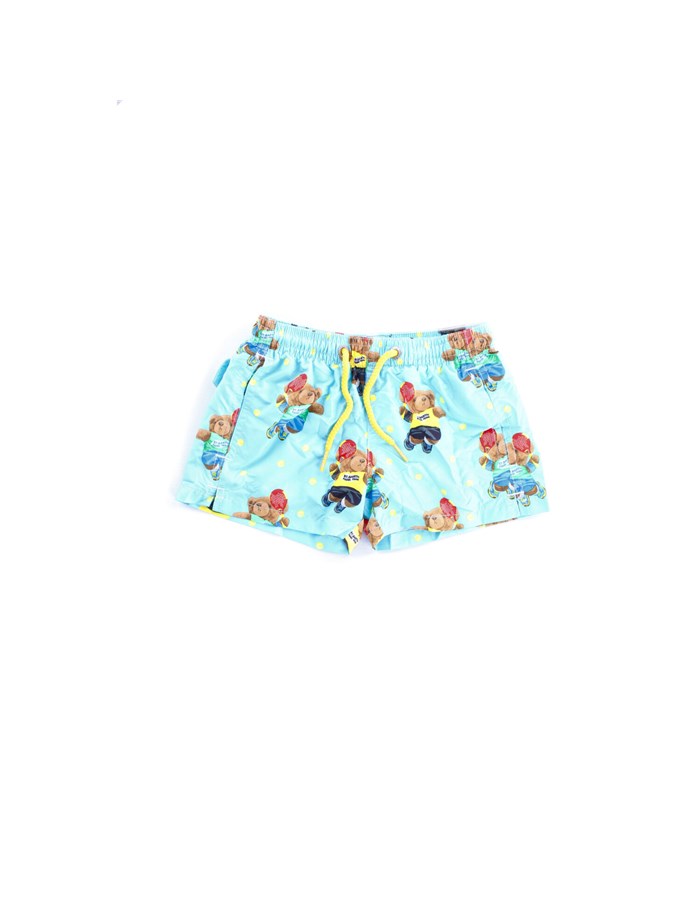MC2 SAINT BARTH Sea shorts Light blue
