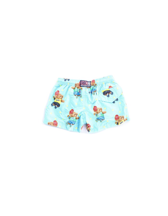 MC2 SAINT BARTH Sea shorts Light blue