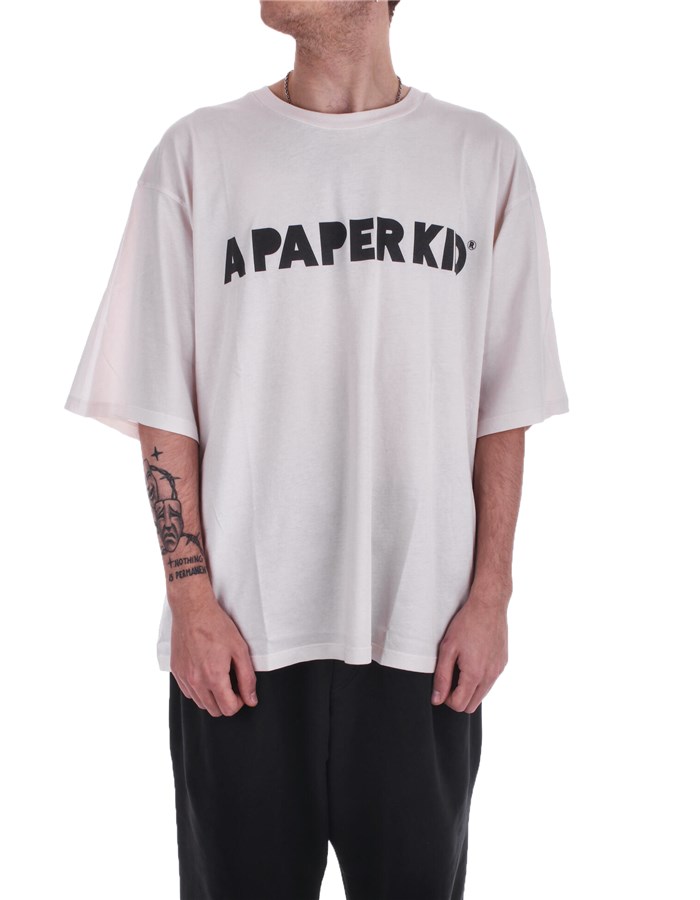 A PAPER KID Short sleeve Cream