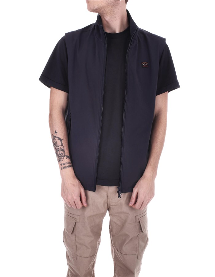 PAUL & SHARK vest Blue