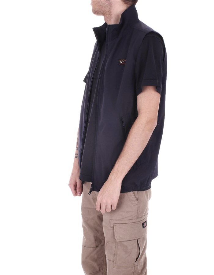 PAUL & SHARK vest Blue
