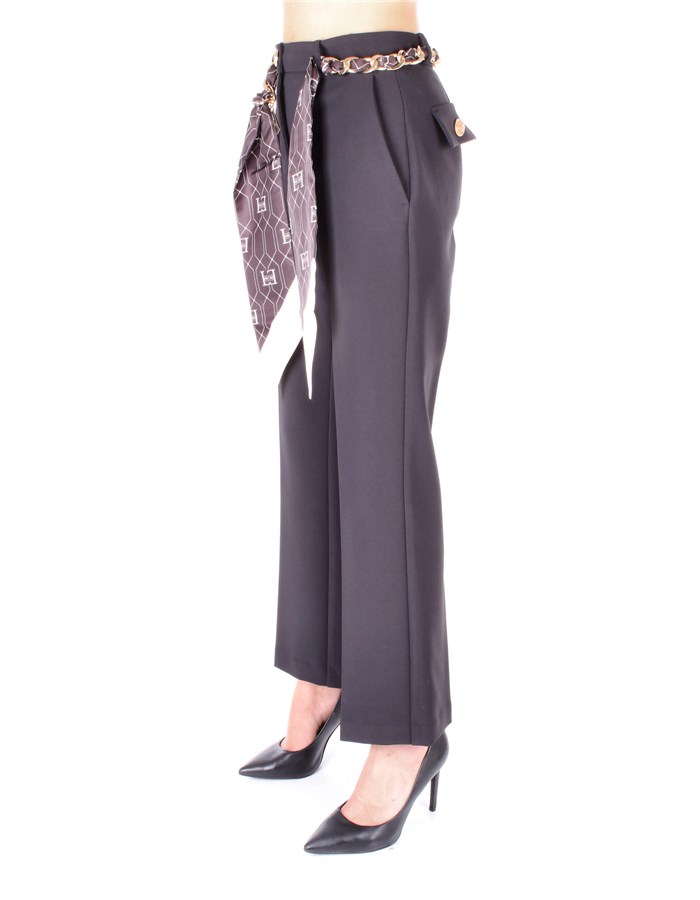 ELISABETTA FRANCHI Chino Black