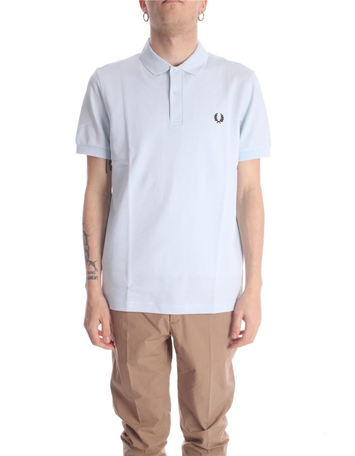 FRED PERRY Short sleeves Milk