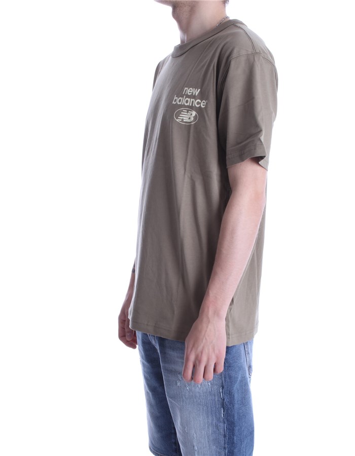 NEW BALANCE Short sleeve Green
