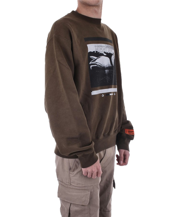HERON PRESTON Sweatshirts Crewneck  Men HMBA020S23JER004 5 