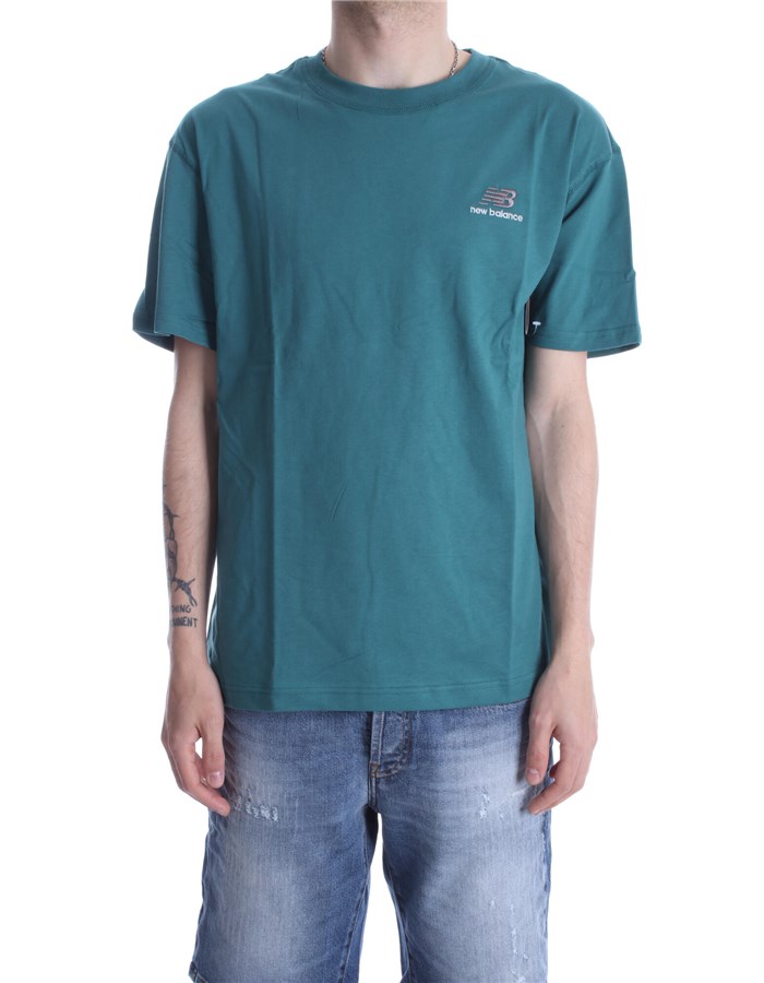 NEW BALANCE Short sleeve Green