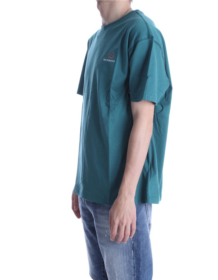 NEW BALANCE Short sleeve Green