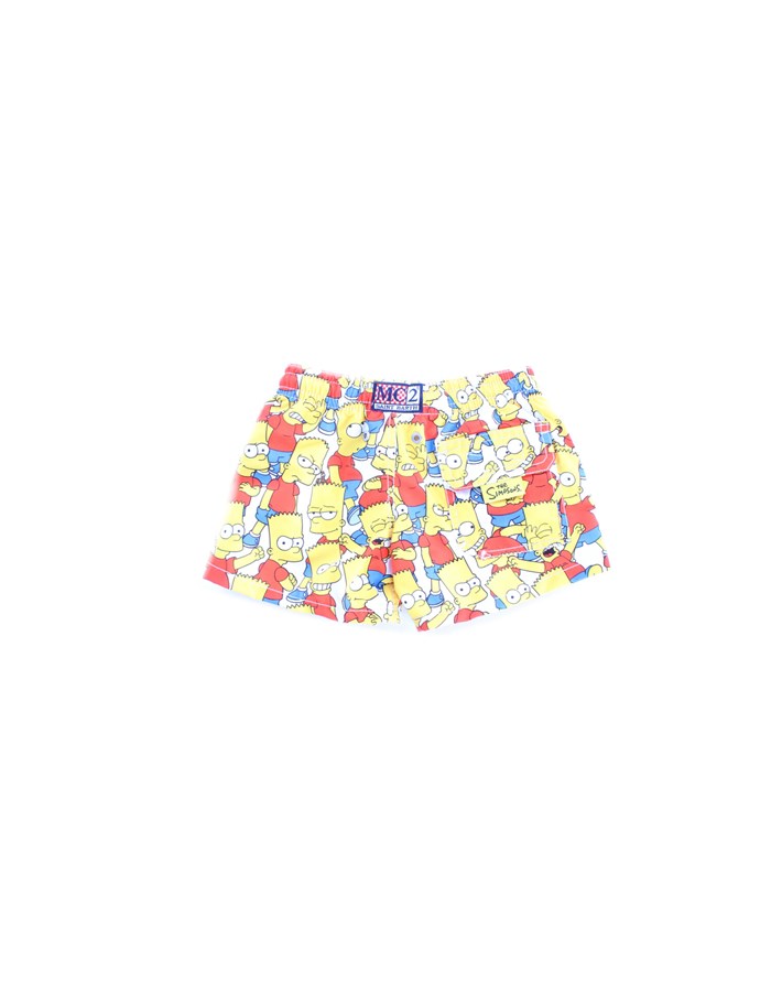 MC2 SAINT BARTH Sea shorts Multicolor