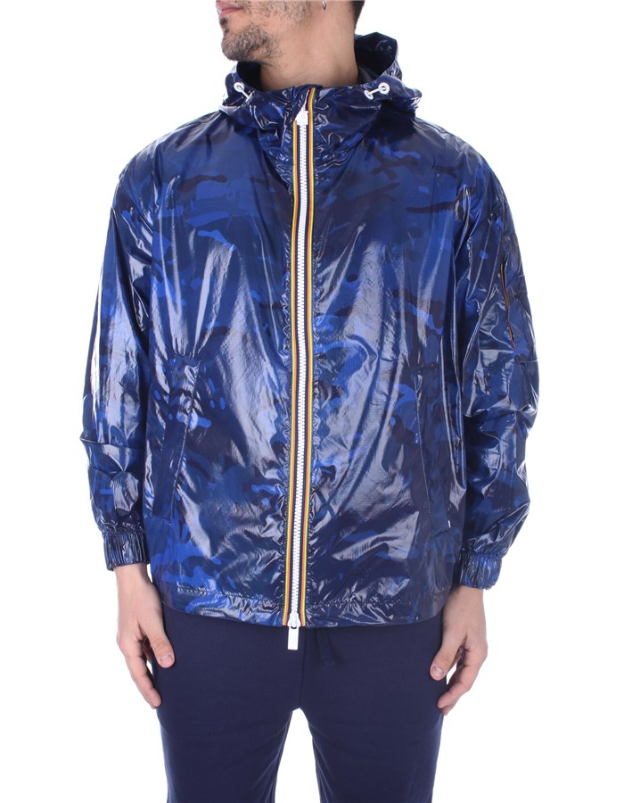 KWAY R&D Short Blue Camouflage