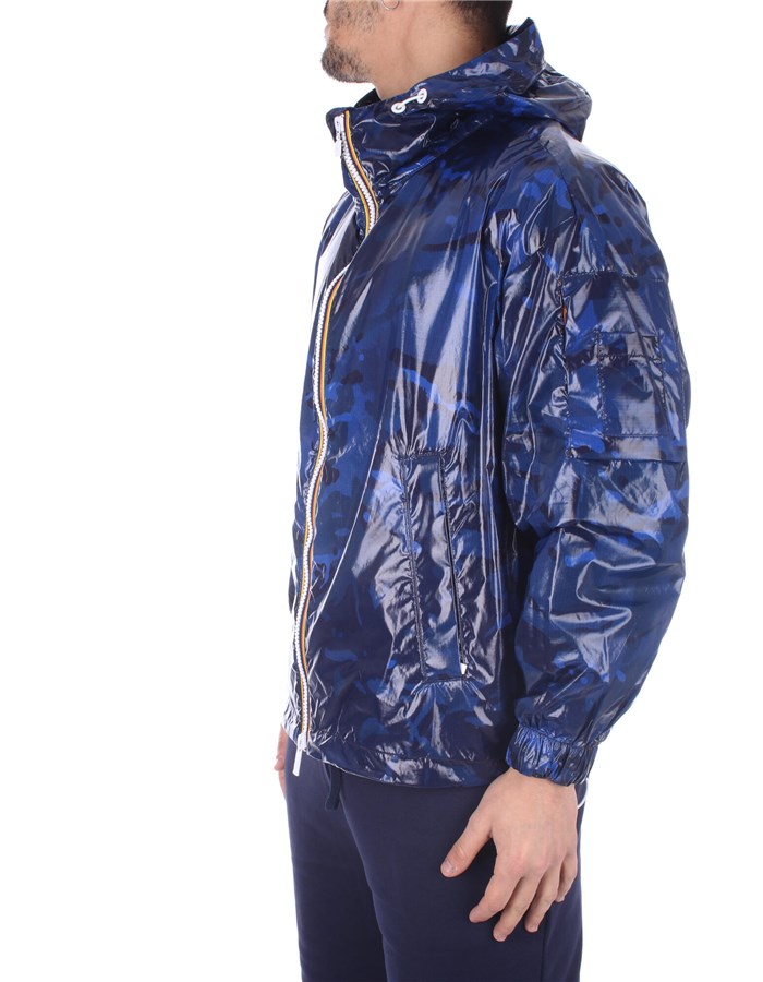 KWAY R&D Short Blue Camouflage