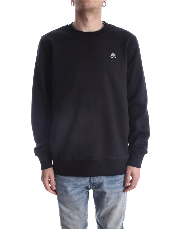 MOOSE KNUCKLES Crewneck  Black