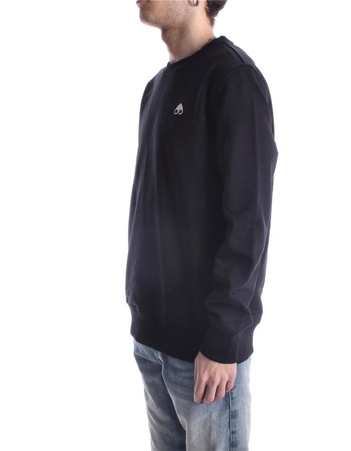 MOOSE KNUCKLES Crewneck  Black