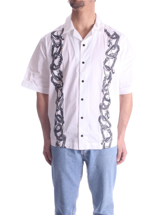 BOSS Short sleeve shirts Natural