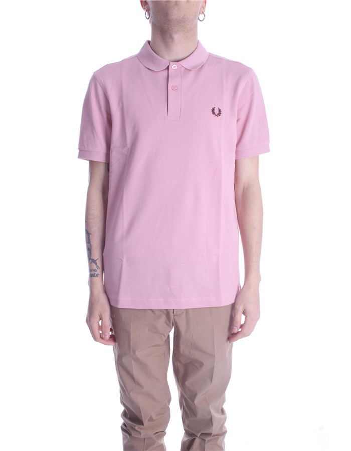 FRED PERRY Short sleeves Rose
