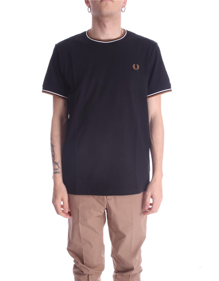 FRED PERRY Short sleeve Black