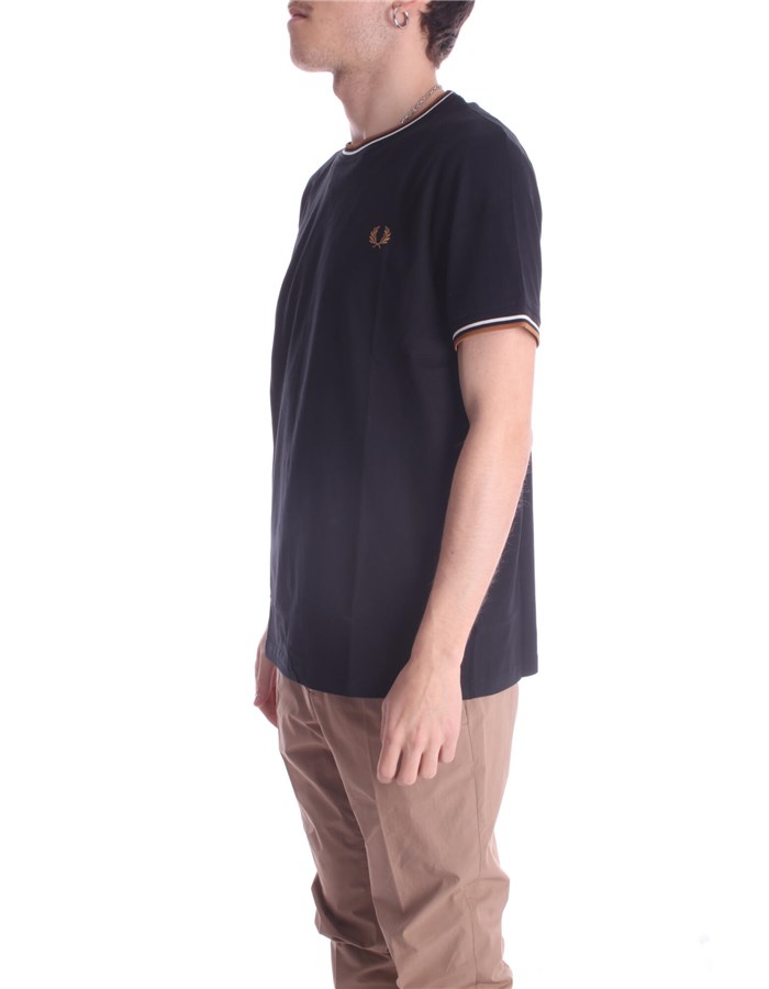 FRED PERRY Short sleeve Black