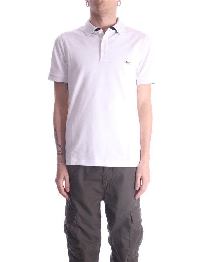 FAY Short sleeves White