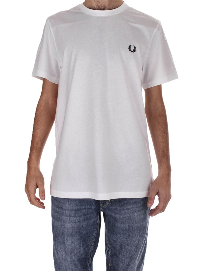 FRED PERRY Short sleeve white