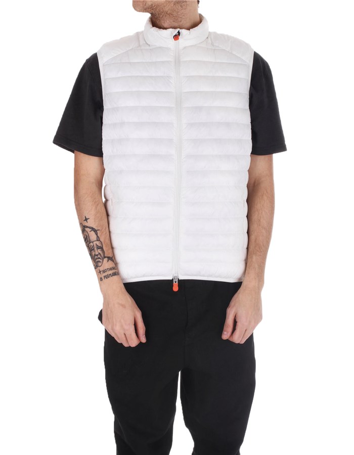 SAVE THE DUCK Vests Off white