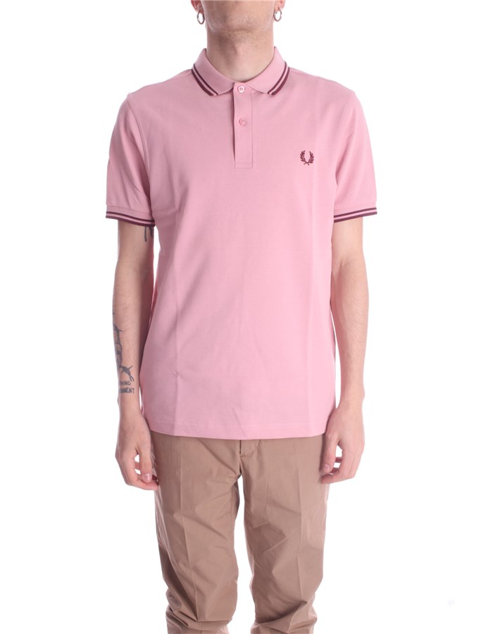 FRED PERRY Short sleeves Wisteria