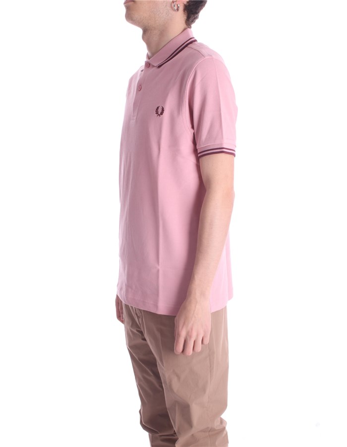 FRED PERRY Short sleeves Wisteria