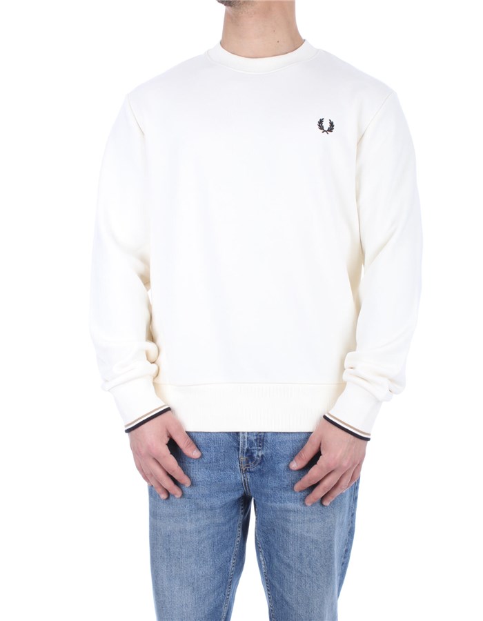 FRED PERRY Crewneck  Ecru