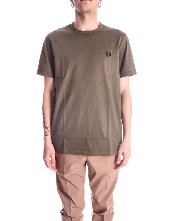 FRED PERRY Short sleeve Green