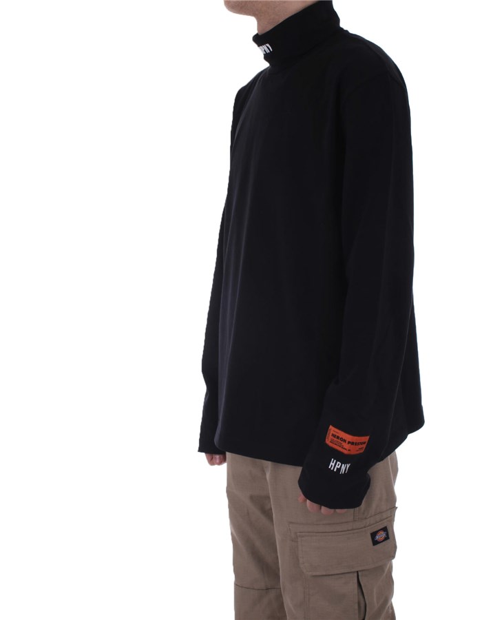 HERON PRESTON High Neck  Black white