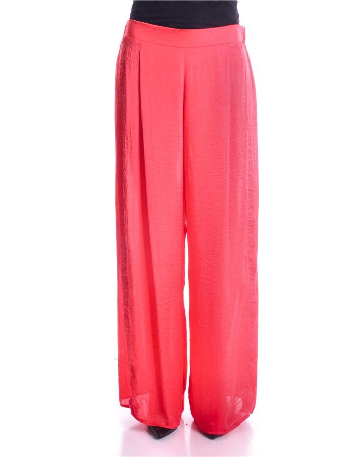 PAZ TORRAS Palazzo pants Coral