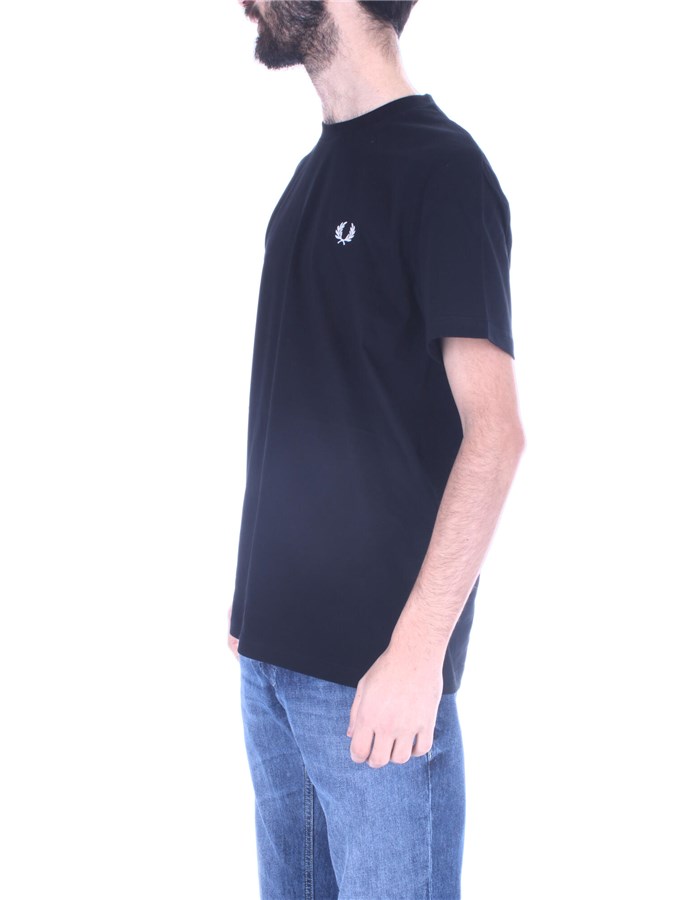 FRED PERRY Short sleeve Black