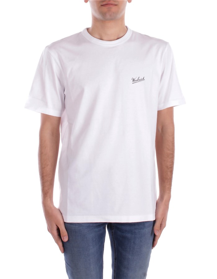 WOOLRICH Short sleeve white