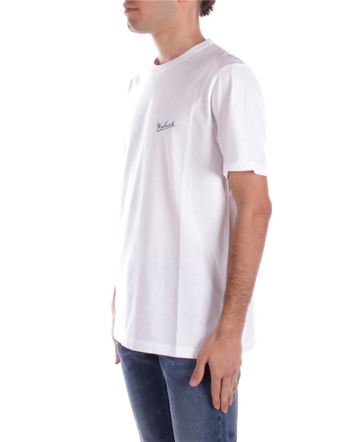 WOOLRICH Short sleeve white