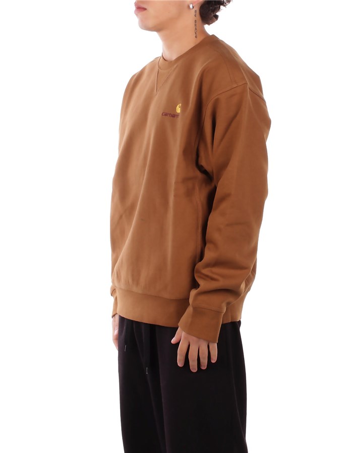 CARHARTT WIP Felpe Girocollo Brown
