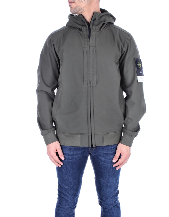 STONE ISLAND Short Olive green