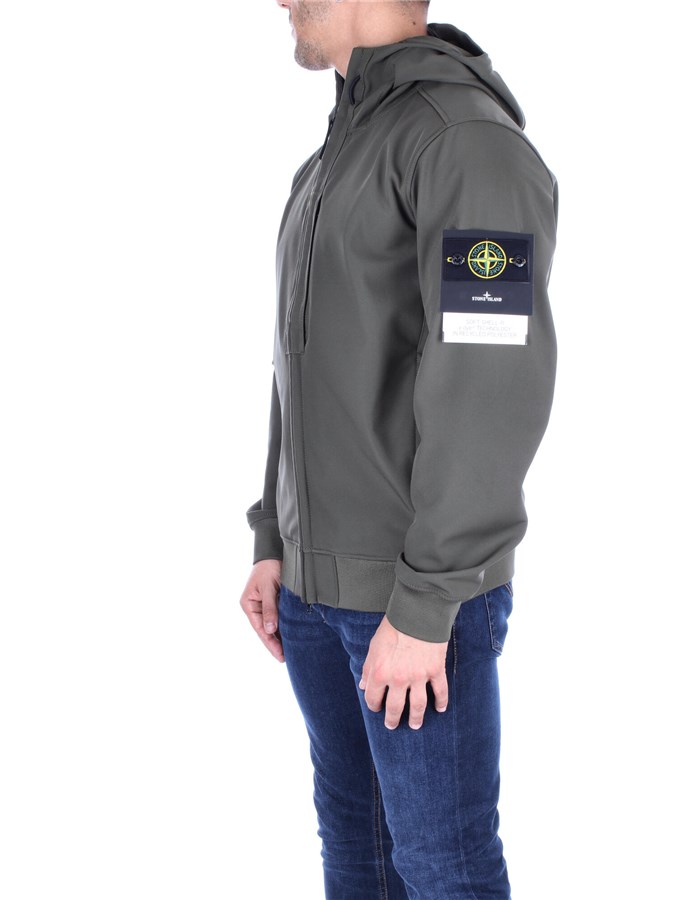 STONE ISLAND Short Olive green