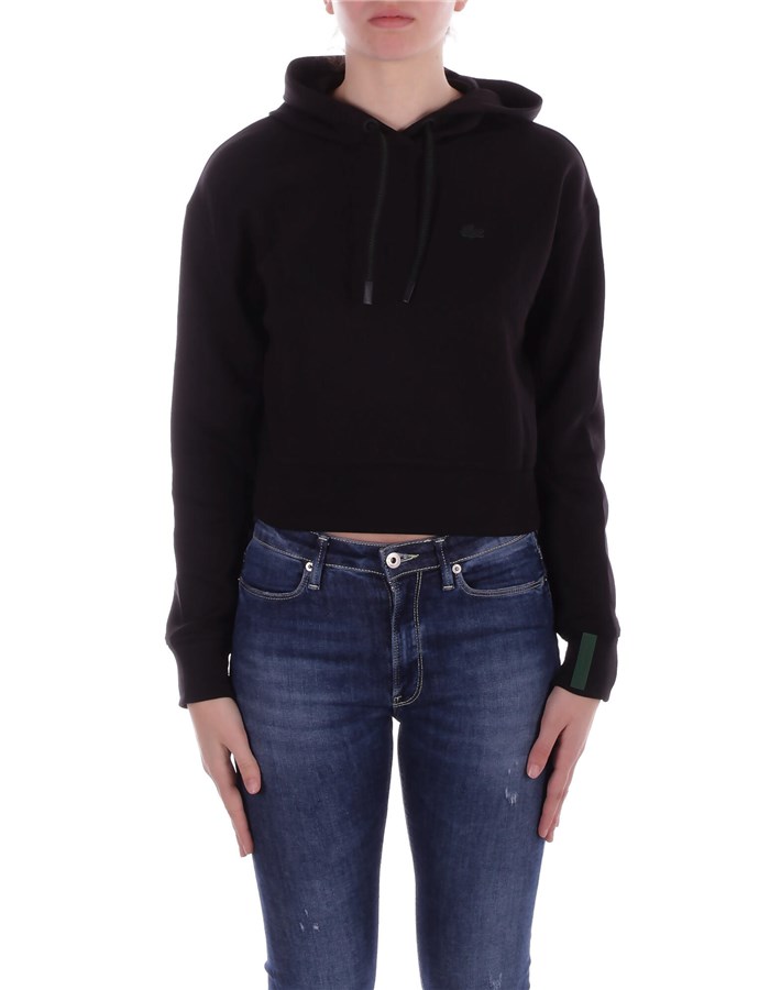 LACOSTE Hoodies Black